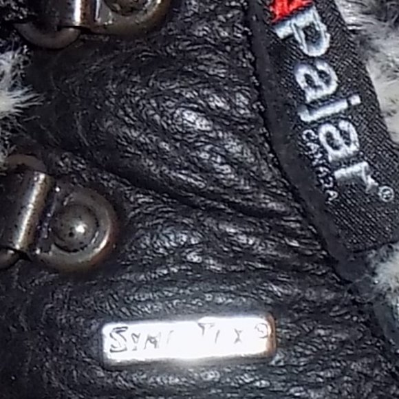 New Pajar Eva leather/ fur boot made in Italy EU 38, US 7.5 - Picture 11 of 13